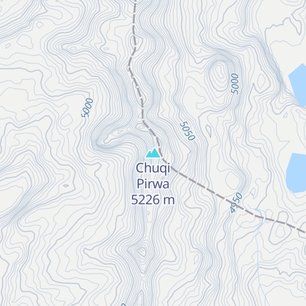 Map of Chuqi Pirwa
