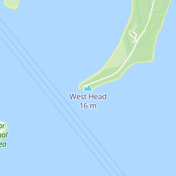 Map of West Head