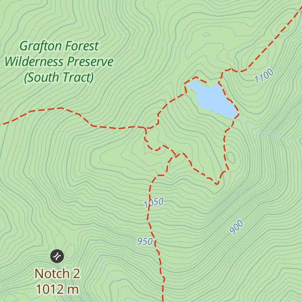 Map of Mahoosuc Arm