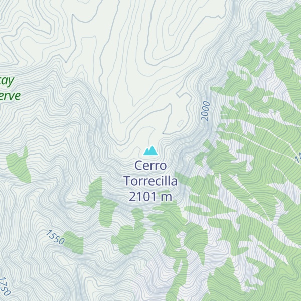 Map of Cerro Torrecilla