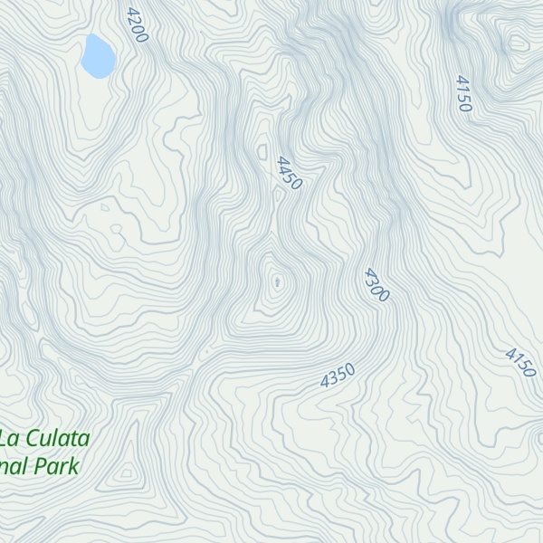 Map of Pico Muchuntuy