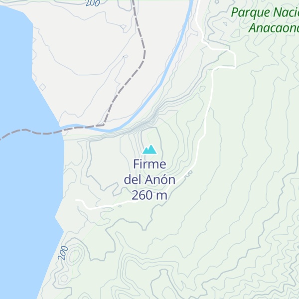 Map of Firme del Anón