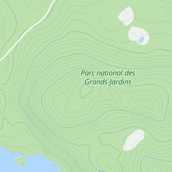 Map of Mont de l'Enfer
