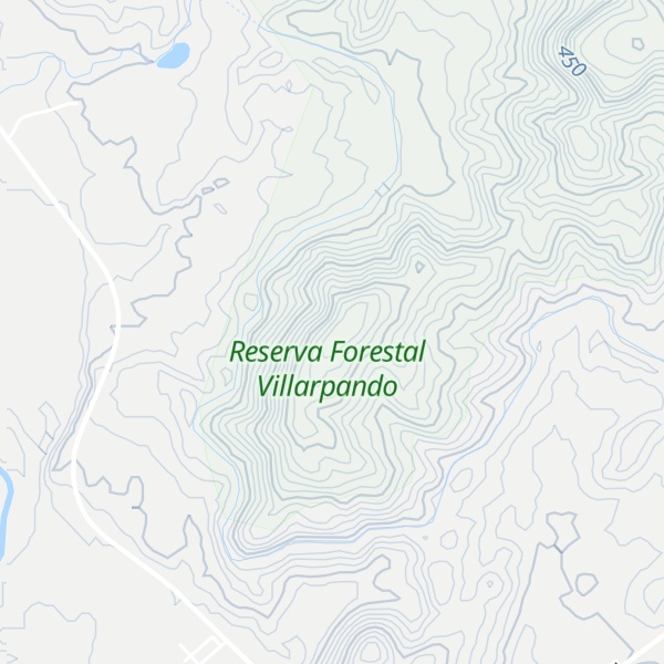 Map of Cerro de la Cruz