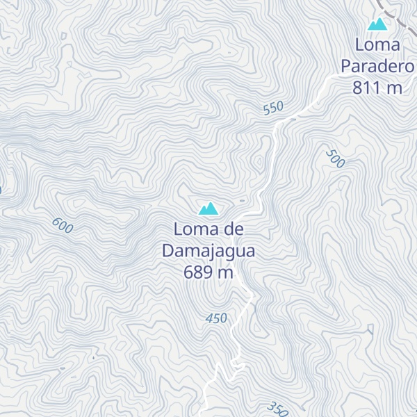 Map of Loma de Damajagua