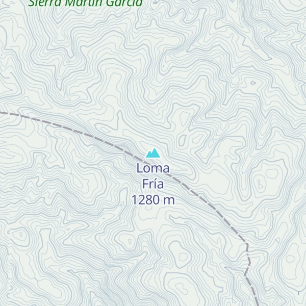 Map of Loma Fría
