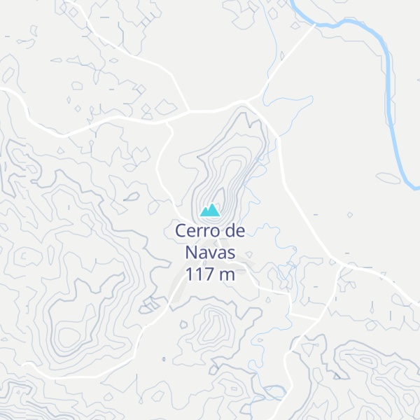 Map of Cerro de Navas