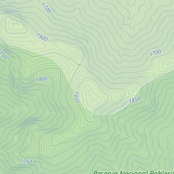 Map of Cerro Talami