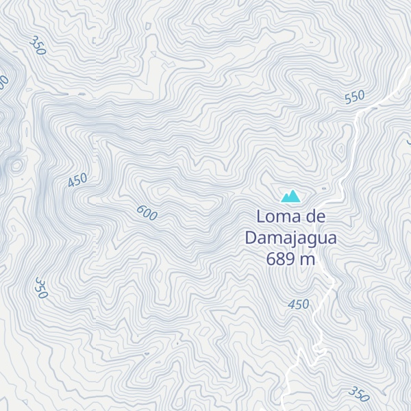 Map of Loma del Chorro