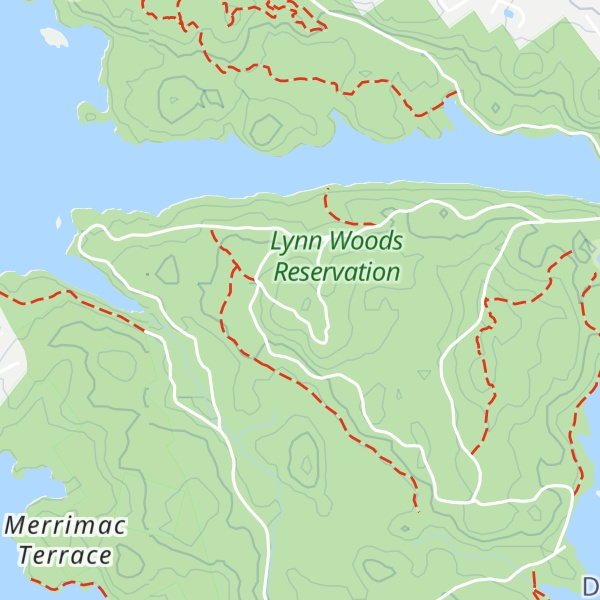 Map of Mount Gilead