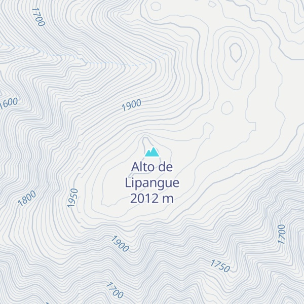 Map of Alto de Lipangue