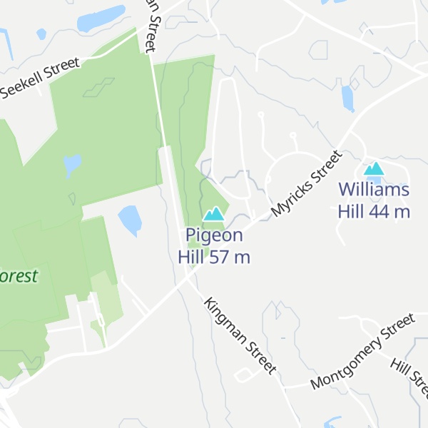 Map of Pigeon Hill
