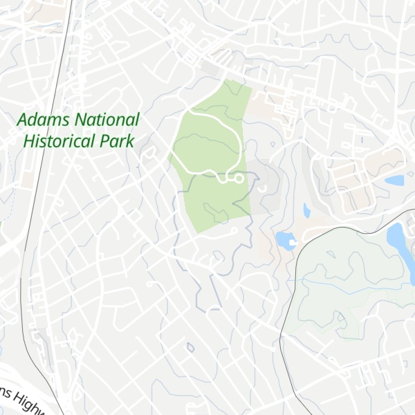Map of Penns Hill