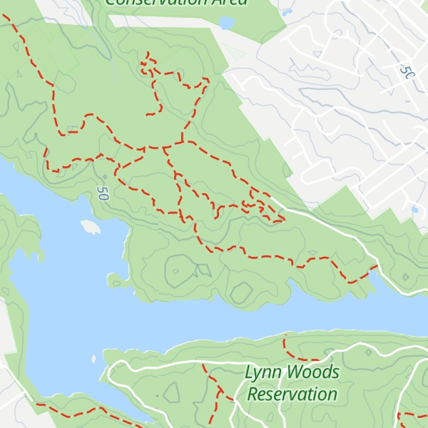 Map of Weetamoo Cliff