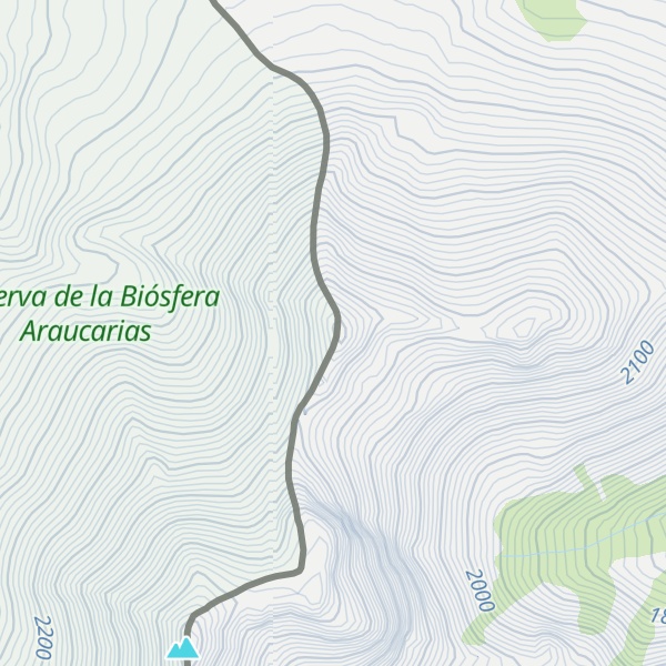 Map of Cerro Butahuau