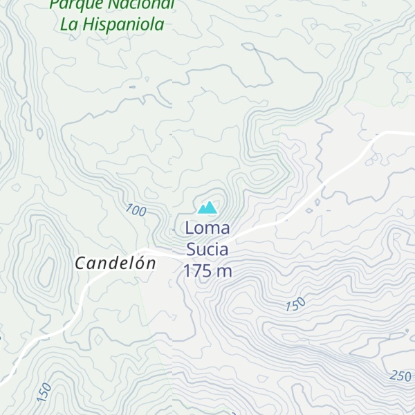 Map of Loma Sucia