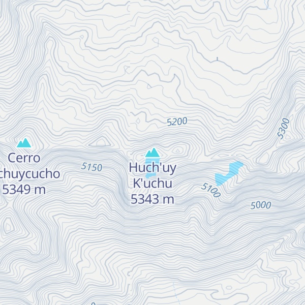 Map of Huch'uy K'uchu