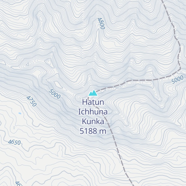 Map of Hatun Ichhuna Kunka
