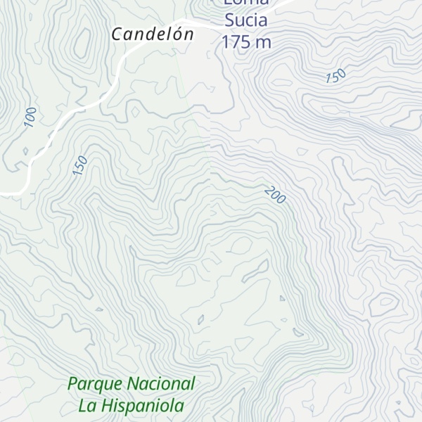 Map of Loma Atravesada