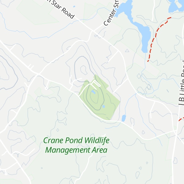 Map of Bear Hill