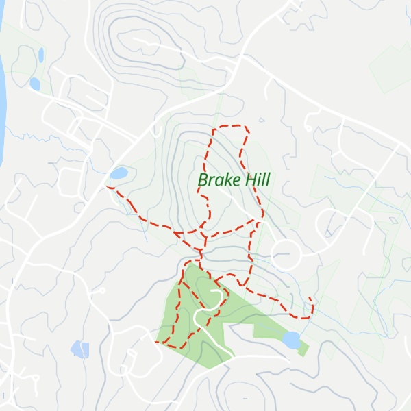 Map of Brake Hill