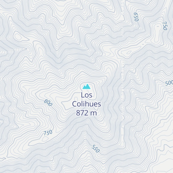 Map of Los Colihues