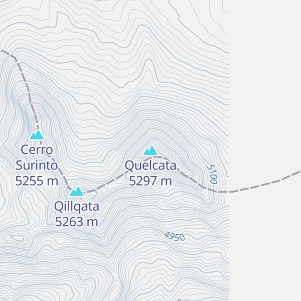 Map of Quelcata