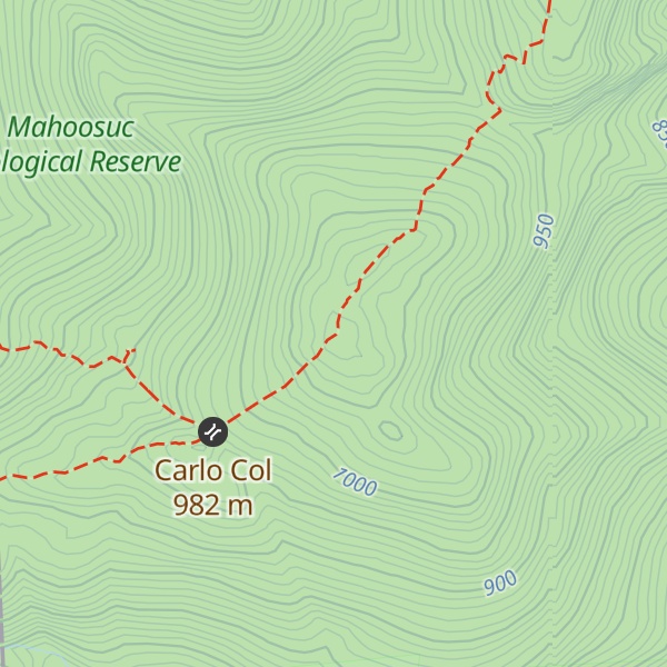Map of Mount Carlo