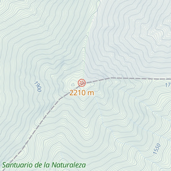 Map of Cerro El Roble