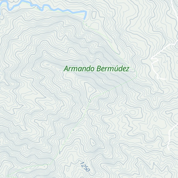 Map of Loma Cerro del Dajao