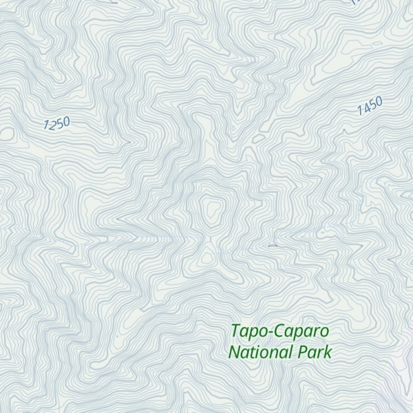 Map of Cerro Macagual del Medio