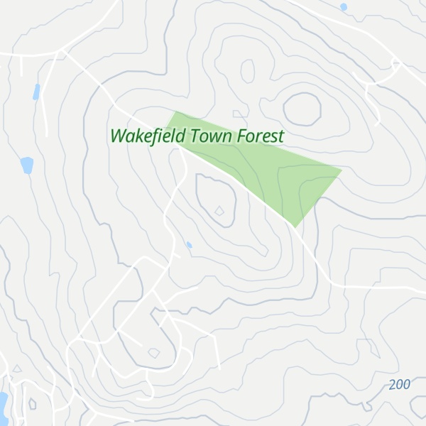 Map of Pray Hill