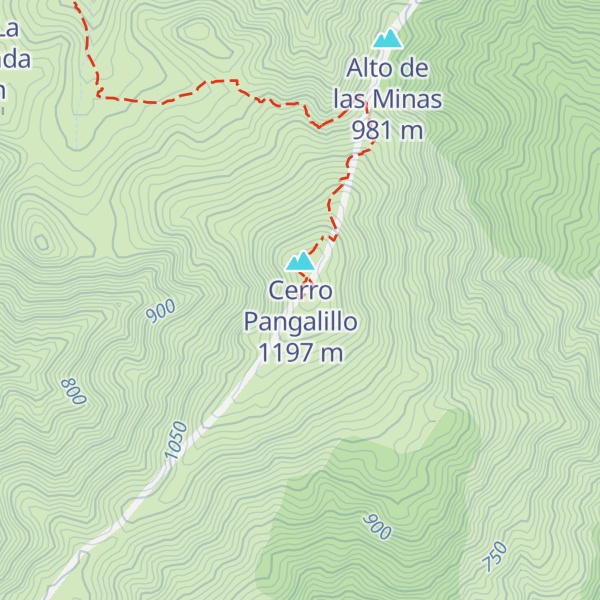 Map of Refugio Conaf