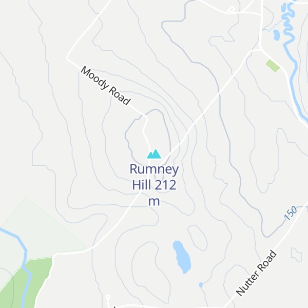 Map of Rumney Hill