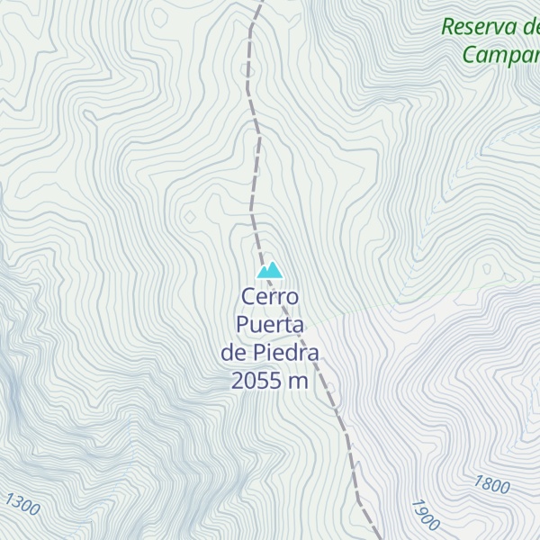 Map of Cerro Puerta de Piedra