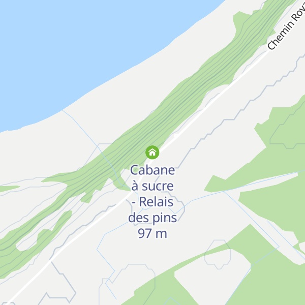 Map of Cabane à sucre - Relais des pins