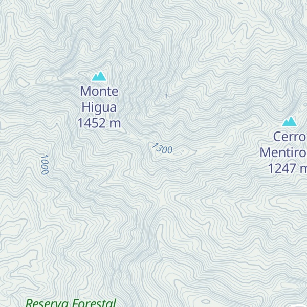 Map of Cerro del Toro