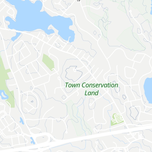 Map of Huckleberry Hill