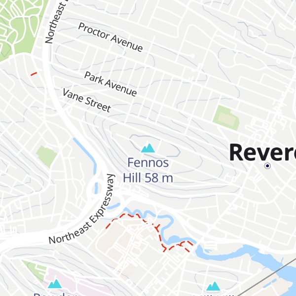 Map of Fennos Hill