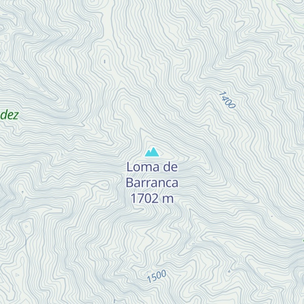 Map of Loma de Barranca