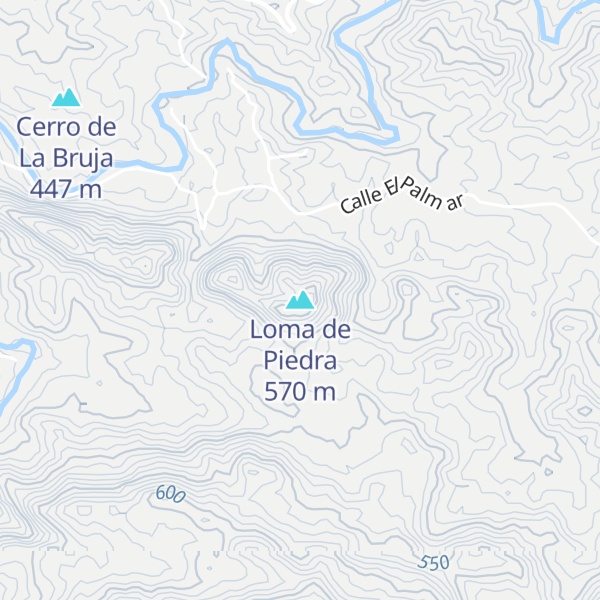 Map of Loma de Piedra
