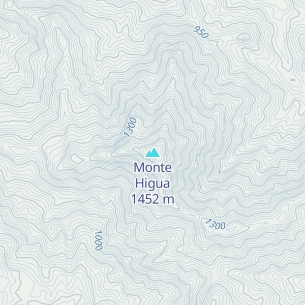 Map of Monte Higua