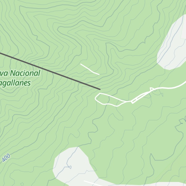 Map of Refugio Club Andino