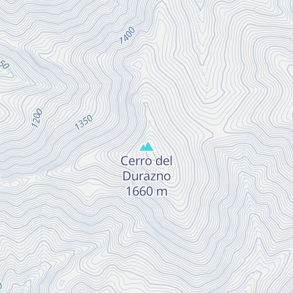 Map of Cerro del Durazno
