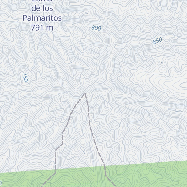 Map of Loma de la Bandera