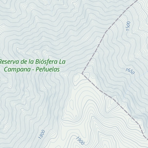 Map of Cerro Vizcacha