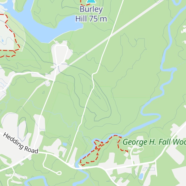 Map of Dimond Hill
