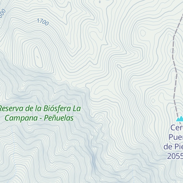 Map of Cerro Puente de Piedra