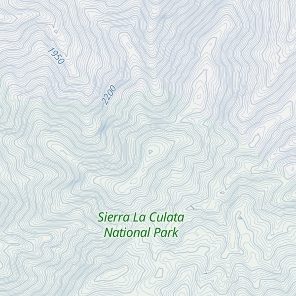 Map of Cerro Santa Rita