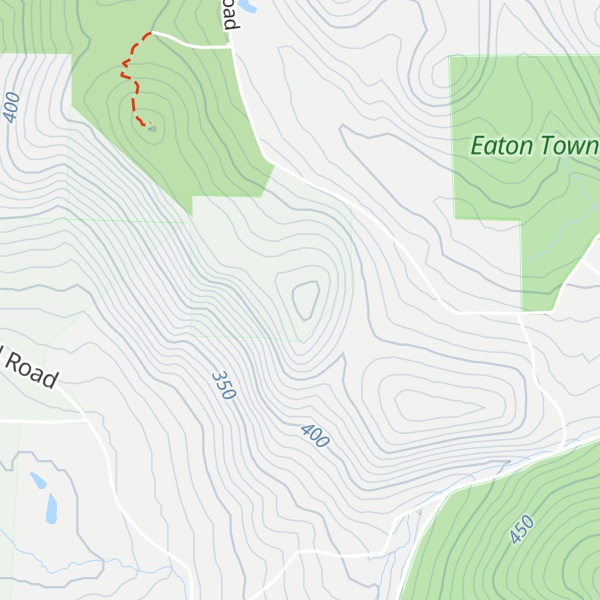 Map of Foss Mountain